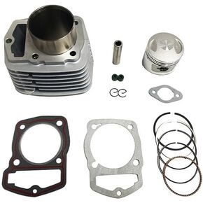 Engine Parts Cylinder gasket Piston Ring Set, Bore Size 63mm Piston Ring Kit Replacement Fit for HONDA XL185 185cc