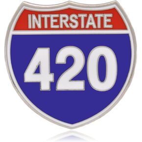 interstate 420 THC الماريجوانا الحشائش الصلبة الصاخبة دبوس
