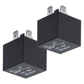 4 PCS Power Trim and Tilt Relay Automotive Relay Fit for Car Boat Outboard Motor, 30A 12V, Replaces 84416 586224