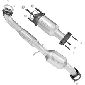 Front & Rear Catalytic Converter Compatible with 2012 2013 2014 2015 Buick Verano, Buick Regal 2011-2015, Chevrolet Malibu 2013-2014 2.4L l4 High Flow Catalytic Convertor (EPA Compliant)