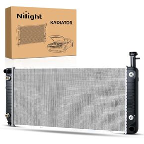 Nilight Radiator لـ Chevrolet Express 2500 3500 ، GMC Savana 3500 2500 4.8L 6.0L V 2004 2005 2007 2007 2008 2008 2010 2012 2014 2015 2015 2017 2017
