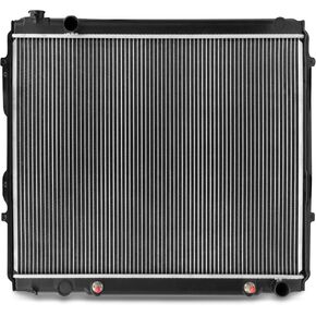 Aluminum Radiator W/Oil Cooler Compatible for 2000-2006 Toyota Tundra Base Limited SR5 4.7L V8 Replace# CU2321 TO3010187 TO3010299