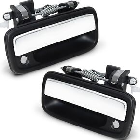 Pair Front Left & Right Side Exterior Door Handles Compatible with 1995-2004 Toyota Tacoma, Replaces OE# 6922035030, 6921035030, 769MX, 768MX