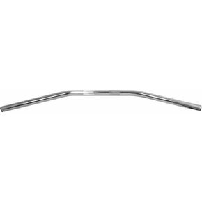 Emgo 7/8 Drag Handlebar w/أوسع مركز Chrome Universal