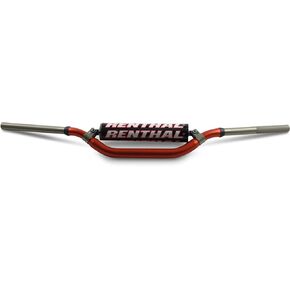 Renthal 997-01-OR-02-185 Twinwall Off-Road Motorcycle Handlebar Accessories - Orange / 1-1/8"