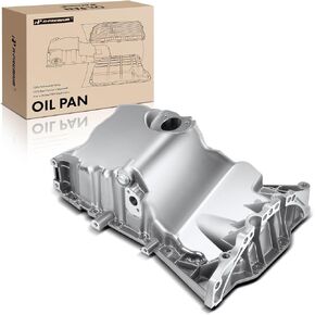 A-Premium Engine Oil Pan Sump with Drain Plug Compatible with Audi A4 2002-2006 1.8L, A4 Quattro 2002-2005 1.8L