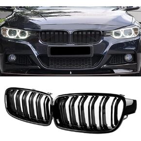 F30 Grille Grill لـ BMW 3 Series F30 F35 F31 320i 328i 330i 340i 2012-2018 ، M-Color ، ABS ، polystyrene (الوركين) ، السيارة ، شبكات السيارات ، الترباس ، بديل ، شبكة مركبة ، مصبغة
