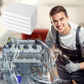 Engine Bag Cover,35.4 x 35.4Inch Plastic Engine Storage Bag Cover,Universal Waterproof Engine Cover for Engine Protection (35.4 x 35.4Inch)