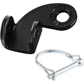 Kingsea 12.2mm Steel Hitch for Burley Bike Trailers President Trailer Conference to Pets Stroller (90 DEGREE AND)