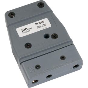 Marinco 100F Bates - Stage Pin, 100 Amp, 125 Volt, Female Inline