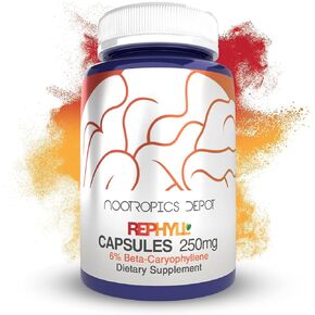Nootropics Depot Rephyll Capsules | 250mg | 60 Count | 6% Beta Caryophyllene | Piper nigrum | Supports Pain Management* | Supports Joint Function*