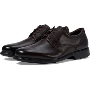 Rockport Men's Charles Road Plain Toe Oxford, Dark Brown, 14