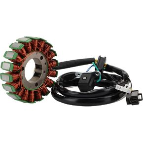 Magneto Stator Coil Generator Compatible with Suzuki DR 200 SE 94-13 DR125 DR200SE 32101-42A40 2004-2012, SIbeg-12