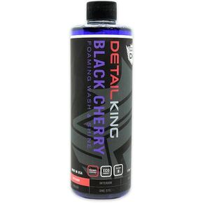 Detail King Black Cherry Car Wash Soap with Wax - Car Wash Shampoo - Glossy Finish - Pint