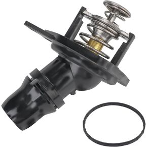 Engine Coolant Thermostat Housing Assembly Compatible with 2003-2007 Honda Accord 2003-2011 Element 2.4L l4 Replacement for 19301-RAA-A02 19301RAAA02 19301-RAA-A01 19301RAAA01