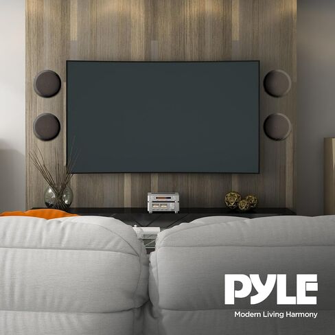 4) جديد Pyle PDIC81RDBK 250 وات 8 بوصة مكبرات صوت سوداء مدمجة في الحائط وفي السقف وأربعة مكبرات صوت in Saudi Arabia