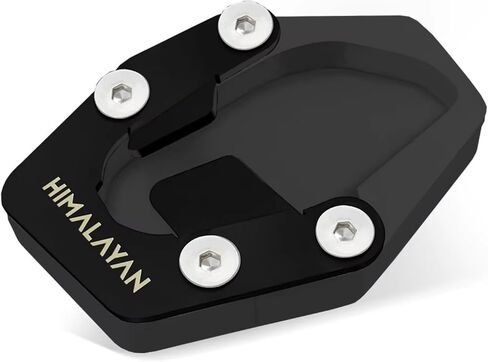 FOR HIMALAYAN450 Himalayan 450 2024 2025 Motorcycle Accessories Enlarge Kickstand Extension Plate Pad Pedals Kickstands Jiffy Stands (Black) in Saudi Arabia