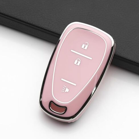 غطاء مفتاح FOB متوافق مع Chevy Bolt EV EUV Trailblazer Traverse Trax Blazer Expenox Cruze Sonic Volt in Kuwait