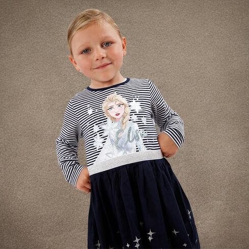 Disney Frozen Party Dress | Elsa Dress | Princess Dresses for Girls| Sizes 24M to 10 | Official Frozen Merchandise in Saudi Arabia