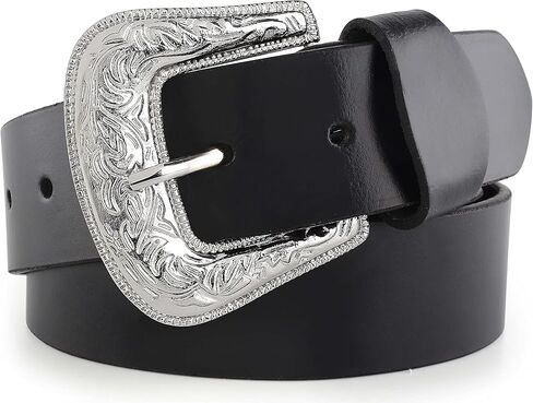 F&L CLASSIC mens Western full grain Leather belt Strap w/Snaps for Interchangeable Buckles, USA, in Saudi Arabia