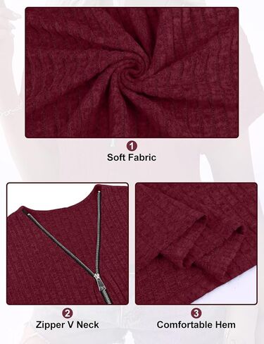 Koscacy Womens Tops Short Sleeve Zipper Tshirts Blouses Ladies Knit Solid Casual Spring Summer Tunic S-XXL in Kuwait