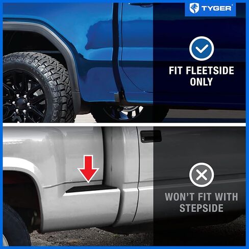 Tyger Auto T1 Soft Roll-up Truck Bed Tonneau Cover Compatible with 2023-2025 Chevy Colorado GMC Canyon | 5'1" (61") Bed | TG-BC1C9206 in Saudi Arabia