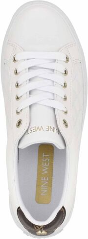 Nine West Women's GRISA Sneaker, Black 002, 8 in Saudi Arabia
