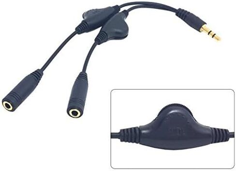 chenyang 3.5mm Headphone Microphone Audio Splitter Cable Adapter in Saudi Arabia