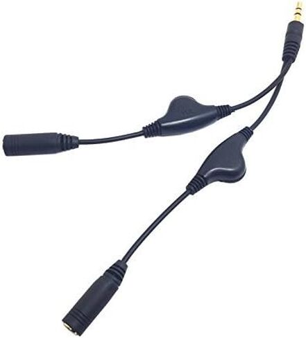 chenyang 3.5mm Headphone Microphone Audio Splitter Cable Adapter in Saudi Arabia