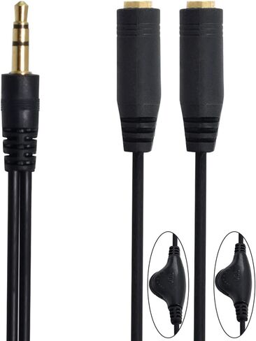 chenyang 3.5mm Headphone Microphone Audio Splitter Cable Adapter in Saudi Arabia