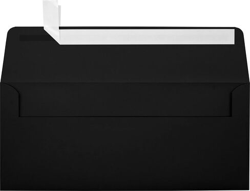LUXPaper #10 مظاريف الأعمال | قشر واضغط | 4 1/8 بوصة × 9 1/2 بوصة | أزرق ساطع | 60 رطل. نص | 50 الكمية in Kuwait
