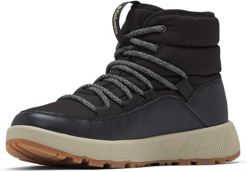 Columbia Women's Slopeside Village Omni-Heat Mid, Black/Silver Sage, 8 in Saudi Arabia