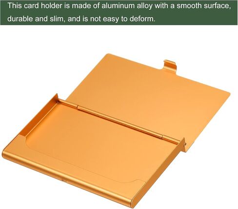 YOKIVE 3 Pcs Business Card Holder, Flip Cover Style | Keep Cards Neat, Great for Office, Home, Daily Use (Black, 3.66x2.36x0.32-Inch) in Saudi Arabia