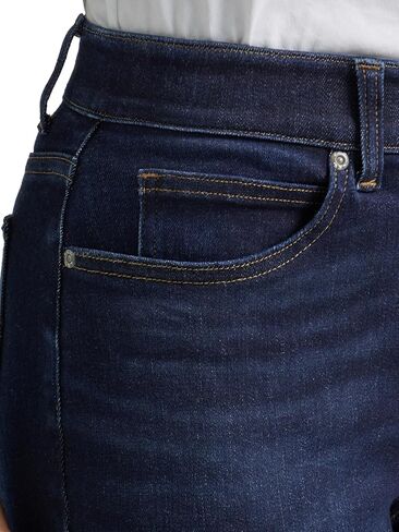 بنطلون جينز نسائي مستقيم الساق بتناسق منتظم و حركة مرنة من LEE in Kuwait