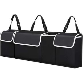 axGear Car Trunk Organizer Storage Bag for SUV Truck MPV Waterproof Collapsible