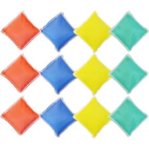 GSI Mini Toy Bean Bags | Used for Physical Education, Outdoor & Hand toss Games, Fun Activities Equipment for Kids | Made of Premium Cotton Fabric with Superior overlock Stitching | Pack of 12 in Saudi Arabia