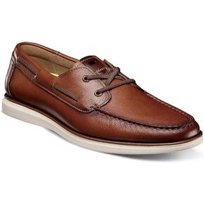 Florsheim Men's Tropics Elastic Lace Moc Toe Boat Shoes