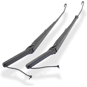1 Pair Front Windshield Wiper Arm Kit Fits Compatible with 2002-2007 Chevrolet Silverado Avalanche Suburban Tahoe GMC Sierra Yukon Cadillac Escalade Replaces OE 42694 42547 15829647 15829648