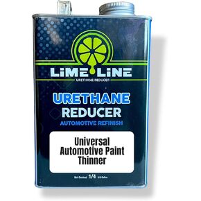 مخفض اليوريثان بدرجة السيارات من LiME Line لترقيق الطبقة الأساسية والبرايمر للسيارات (1 كوارت)