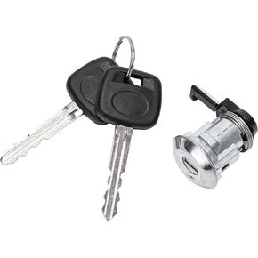 Rldym Fuel Door Lock Cylinder with 2 Keys 69058-35140 for 1995-2004 Toyota Tacoma 2000-2003 Toyota Tundra Gas Fuel Filler Lid Cylinder Lock 69058-29016, 69058-26030, 69058-34020