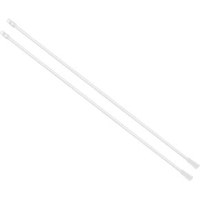 uxcell Blind Wand Replacement,3Pcs 24" Long Plastic Blind Tilt Wand with Hole, Vertical Blind Rod Stick for Window Blind Stick Wand Opener (Transparent)