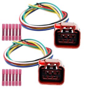 2PCS Tail Lights Connector Compatible with Dodge Ram 1500 2002-2006 3.7L/4.7L/5.7L/5.9L/8.3L 55077348AF 2AME77347A Wiring Pigtail Harness