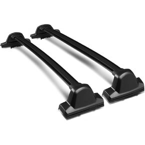 DNA MOTORING RR-HCRV07 Aluminum Roof Rack Cross Bars,Black