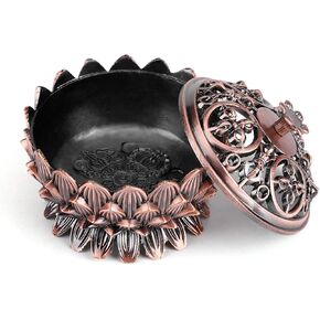 Incense Holder, Alloy Shape Incense Burner Holder, Vintage Incense Holder Burner, Incense Cone Burner for Aid Sleeping Classical Home Decoration