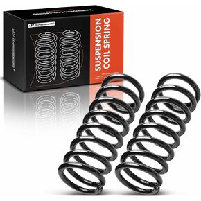 A-Premium 2Pcs Front Coil Spring Set Compatible with Chevrolet Malibu, Camaro, Monte Carlo & Buick Century, Regal & GMC Caballero & Oldsmobile Cutlass & Pontiac Firebird, Driver and Passenger Side