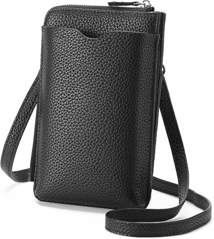 GAEKEAO Small Crossbody Bags for Women Leather Cell Phone Purse Bag Wallet with RFID Blocking Credit Card Slots in Kuwait