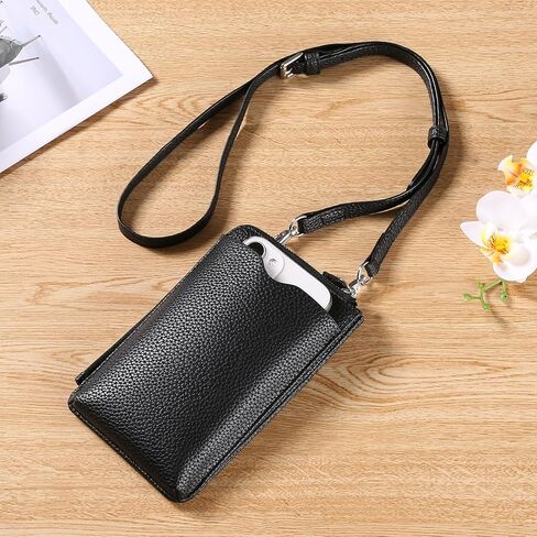 GAEKEAO Small Crossbody Bags for Women Leather Cell Phone Purse Bag Wallet with RFID Blocking Credit Card Slots in Kuwait