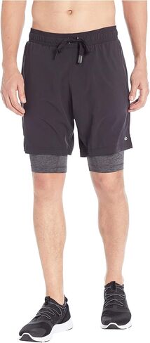 شورت يوغا قصير رجالي من Alo Yoga Unity 2 في 1 (عبوة من 1) in Kuwait