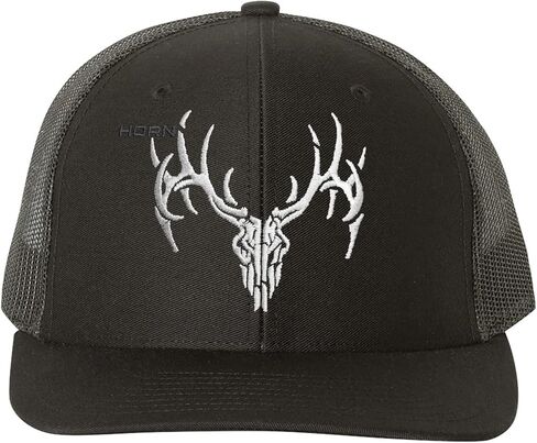 HORN GEAR Trucker Hat - Deer Skull Hat Edition (Brown/Khaki) in Saudi Arabia