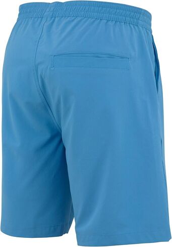 Mossy Oak Men's Standard Lounge Comfy Gym Shorts with Pockets, Navy, Large in Saudi Arabia